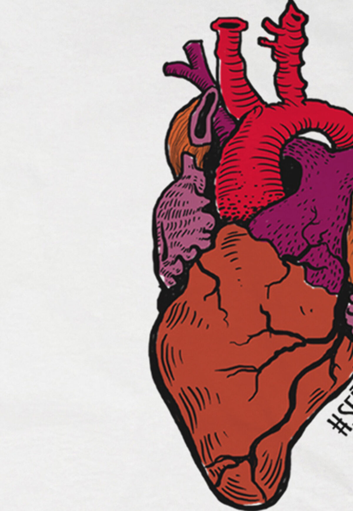 De Amicis' heart | T-shirt