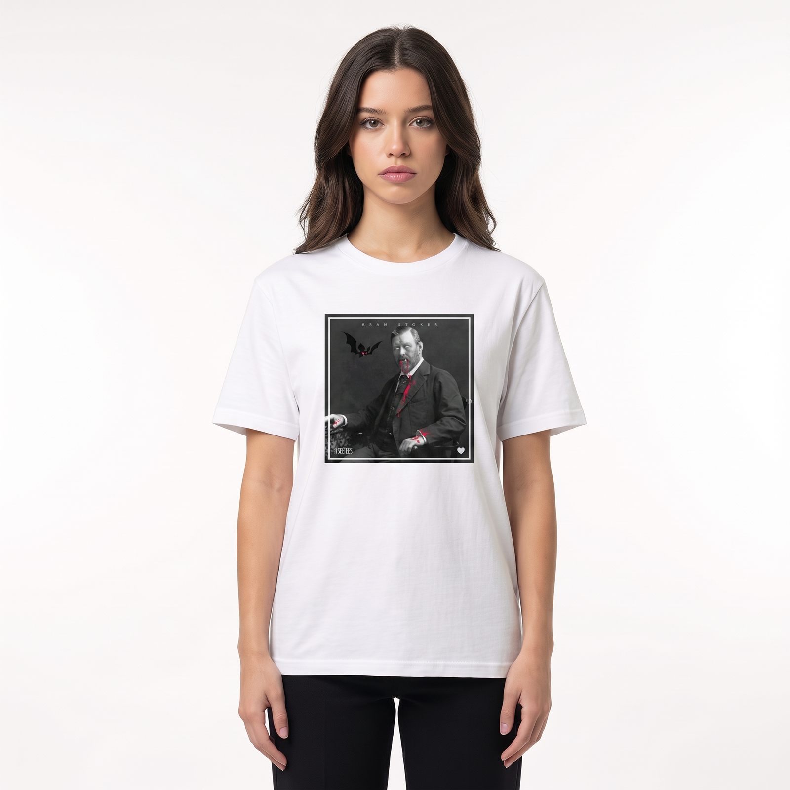 T-shirt cotone organico Gots Seetees | Fronte