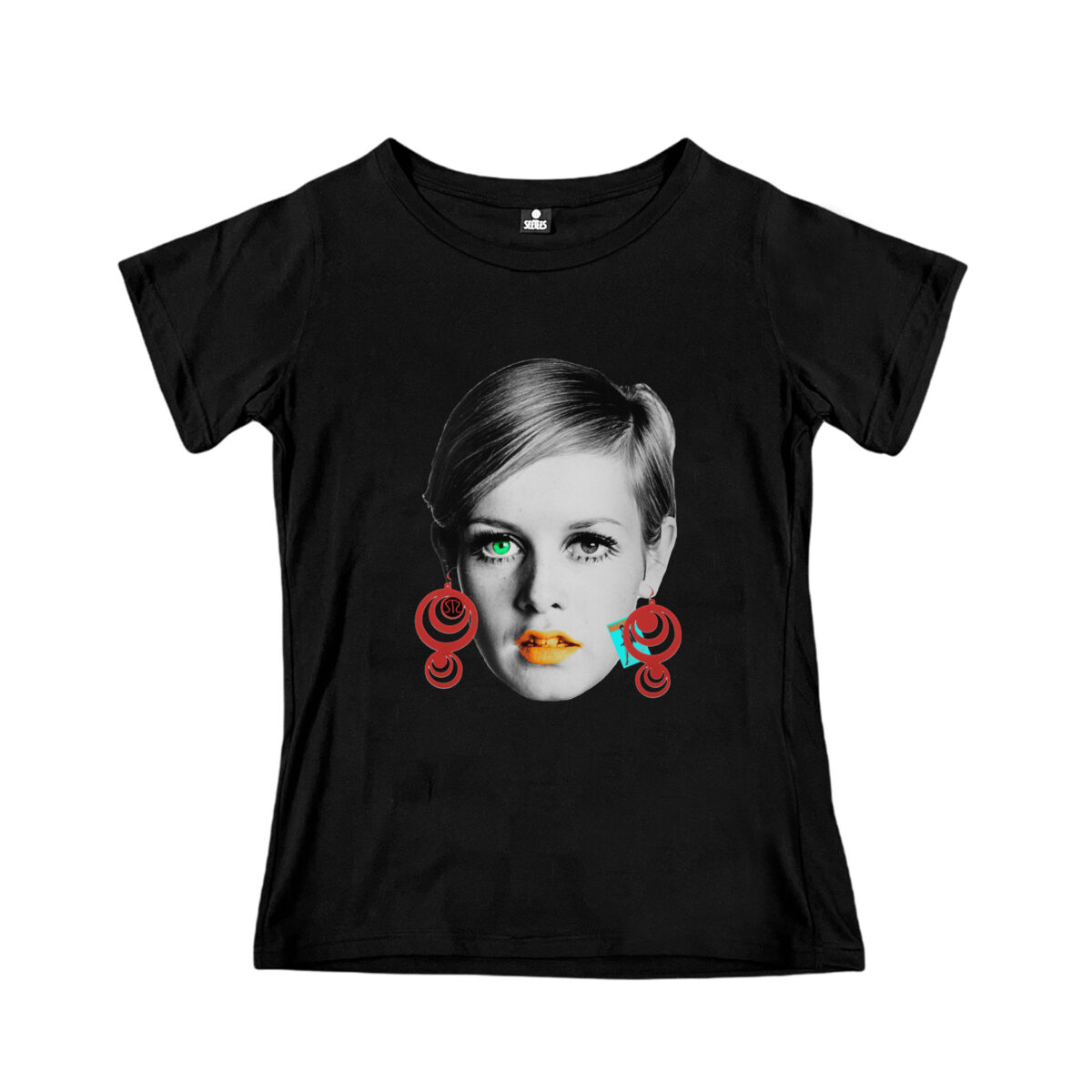 Seetees T-shirt donna Twiggy in cotone organico vegano GOTS per la tua t-shirt