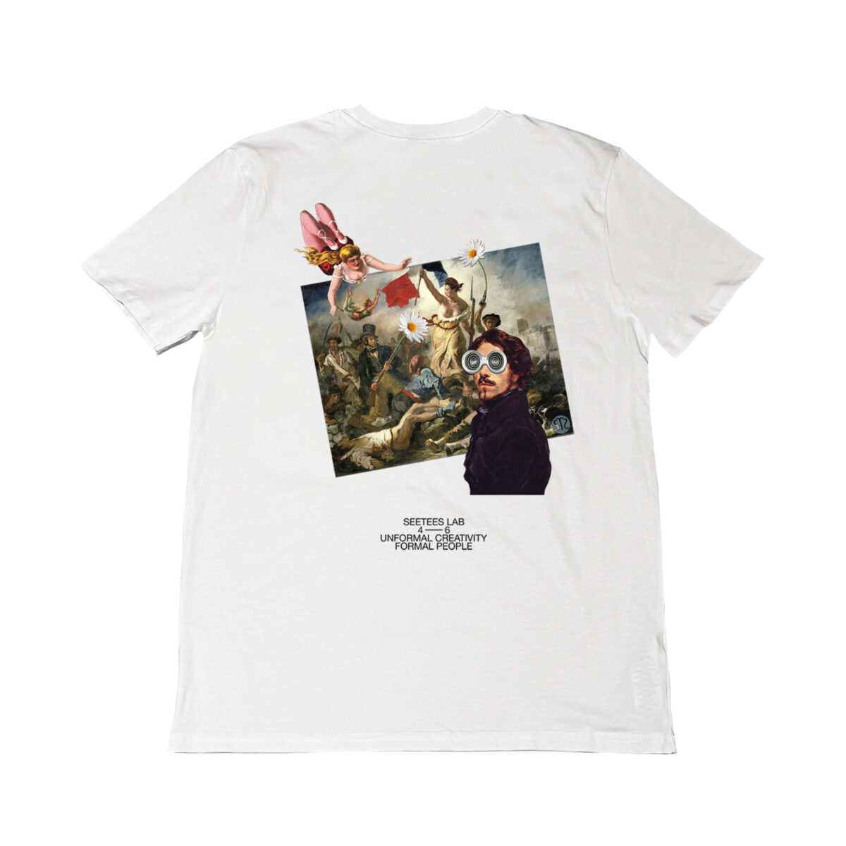 Delacroix Painting Full | T-shirt
