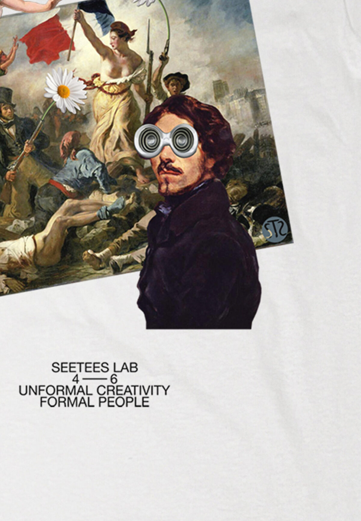 Delacroix Painting Full | T-shirt