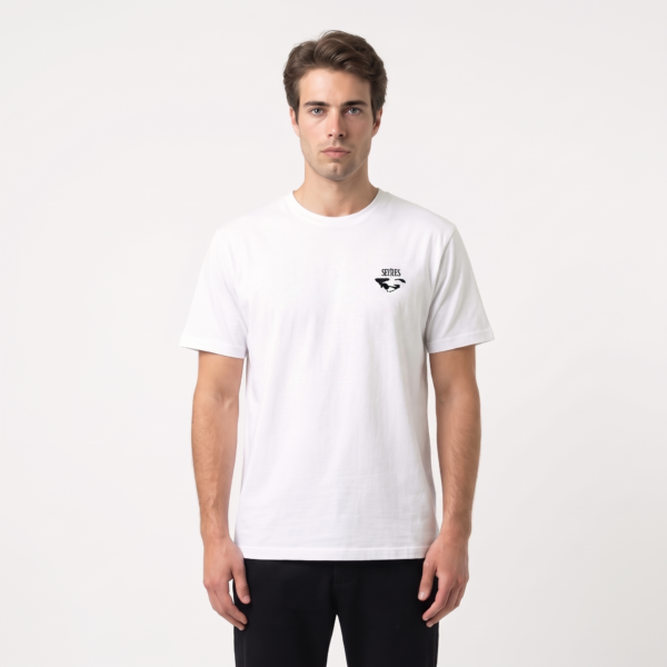 T-shirt cotone organico Gots Seetees | Fronte