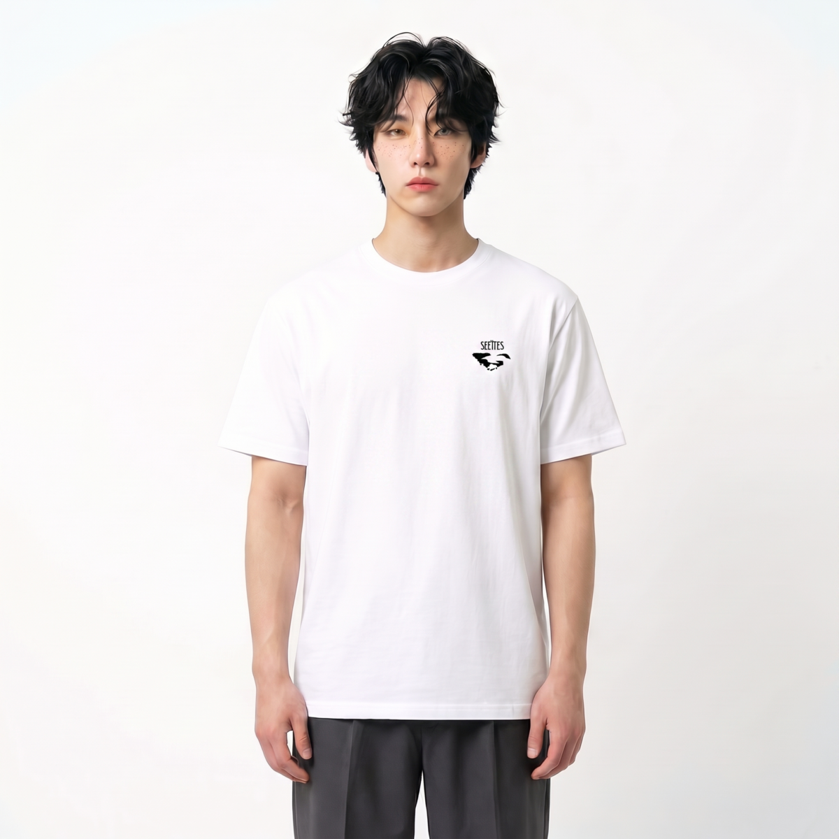 Basquiat Seetees Logo | T-shirt