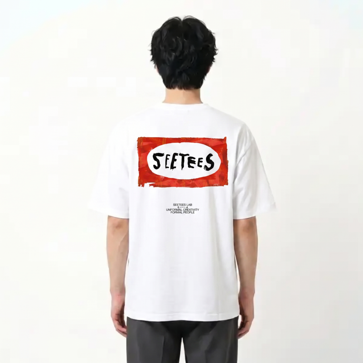 Basquiat Seetees Logo | T-shirt