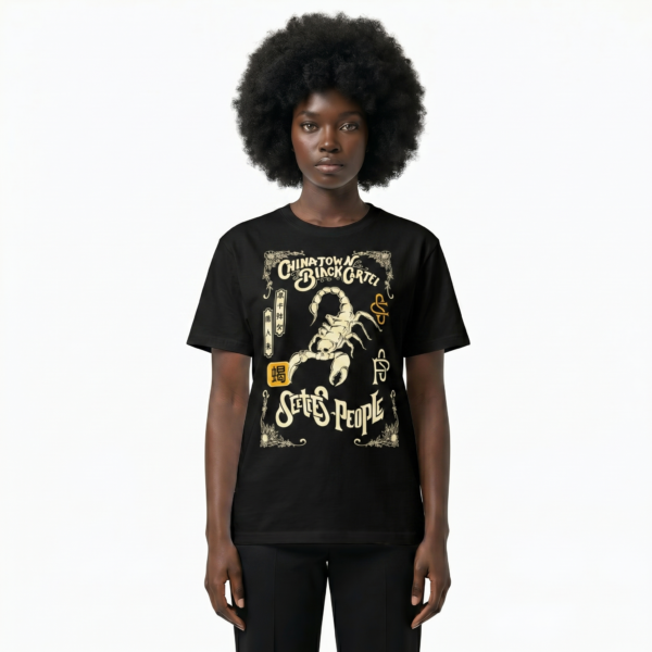 T-shirt cotone organico Gots Seetees | Fronte