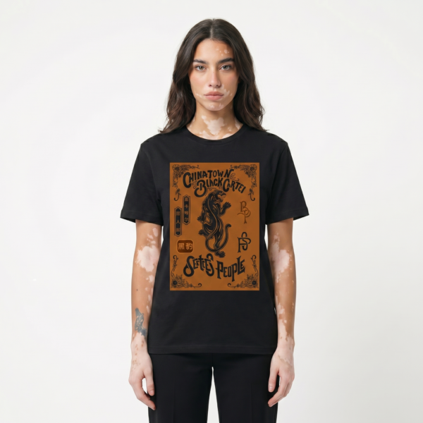 T-shirt cotone organico Gots Seetees | Fronte