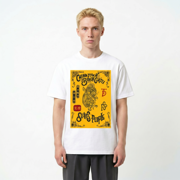 T-shirt cotone organico Gots Seetees | Fronte