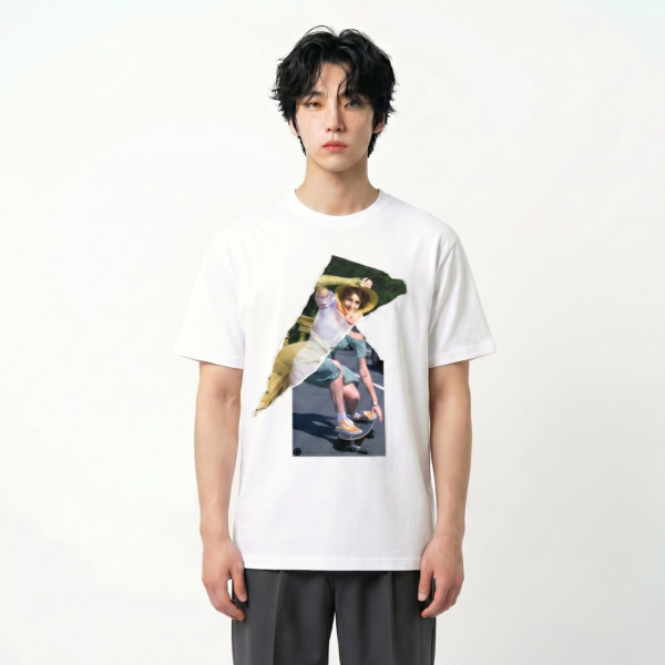 T-shirt cotone organico Gots Seetees | Fronte