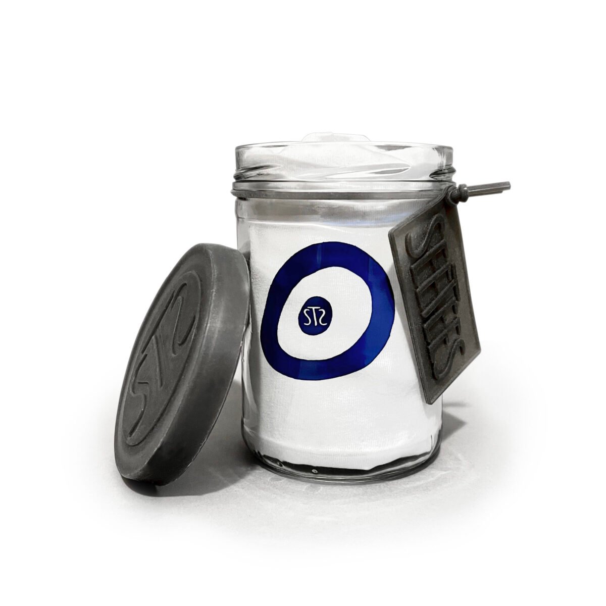 Barattolo in vetro alimentare riutilizzabile per una confezione regalo perfetta!