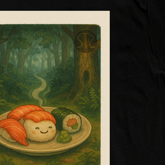Sushi nella foresta incantata | T-shirt