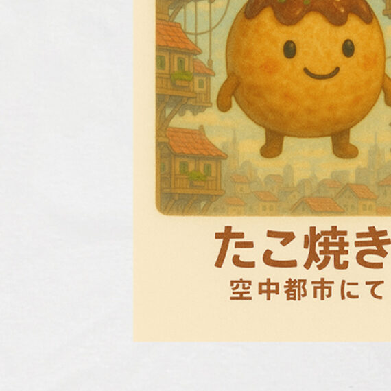 Takoyaki nella città sospesa | T-shirt