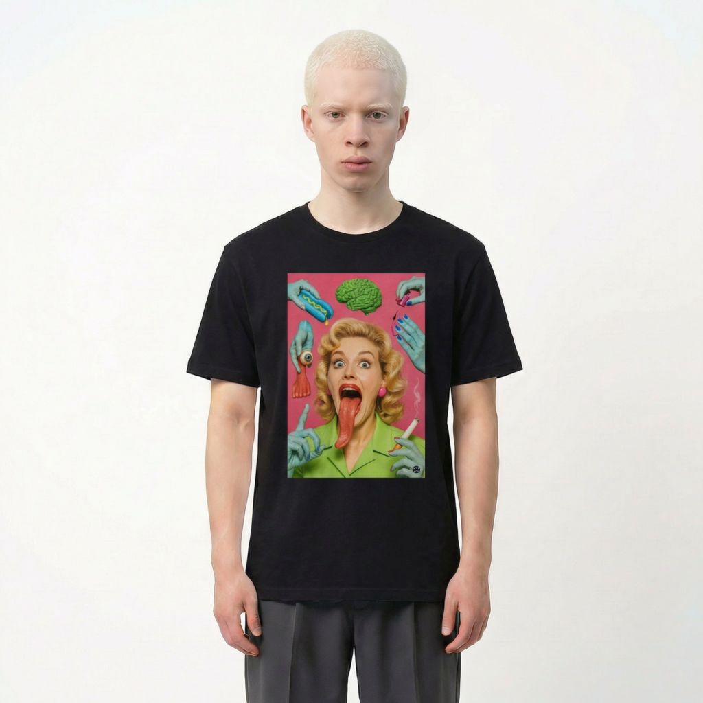 T-shirt cotone organico Gots Seetees | Fronte