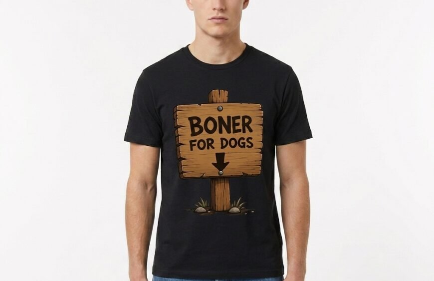Seetees x Yubi Boner front T-shirt Boner Seetees x Yubi Abbigliamento Fetish Puppy Play